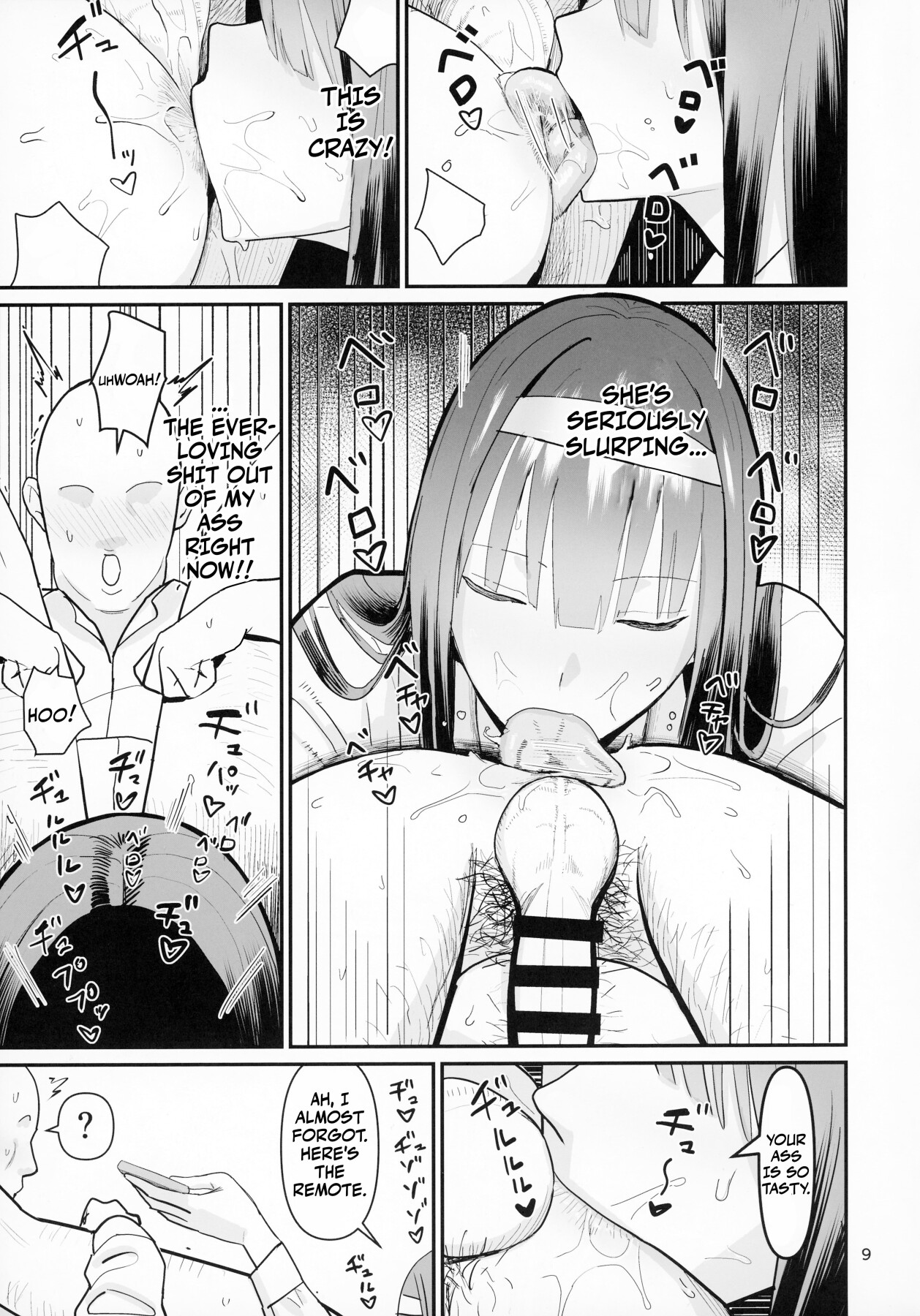 Hentai Manga Comic-FREE RIMJOBS 2-Read-7
